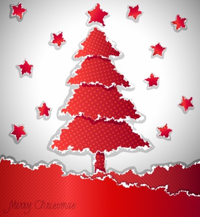 grieta Vector árbol de Navidad patchwork patrón