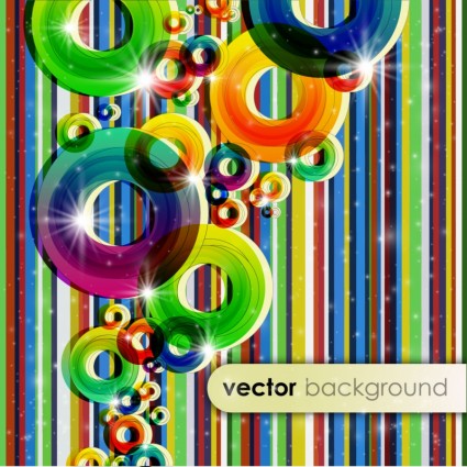 pola warna-warni vektor
