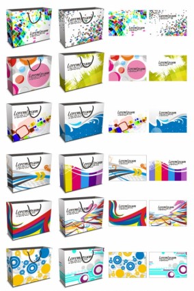 Vettoriali colorate shopping bag
