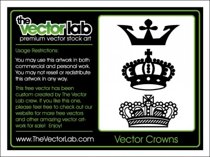 vector crowns