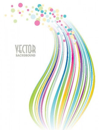 Vector Dot Background Fashion Line