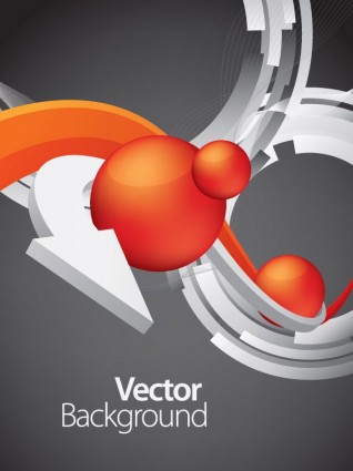 vektor latar belakang dinamis Panah