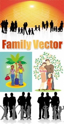 vector gia đình