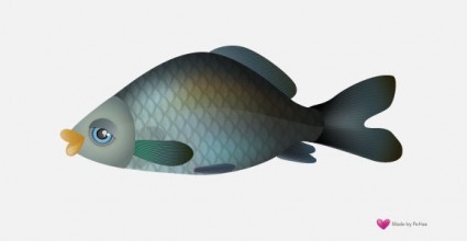 ベクトルの魚の鯉