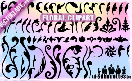 vector clipart floral