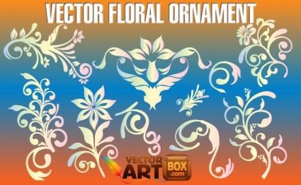 ornamento floral Vector