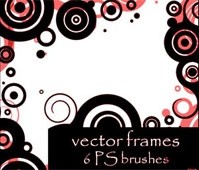Vector images pinceaux