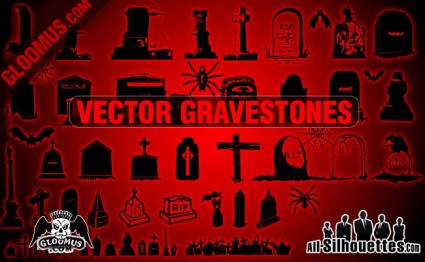 vectơ gravestones