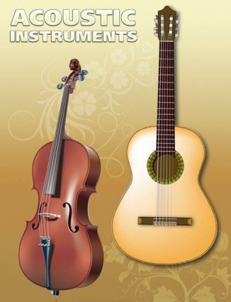violino e chitarra vettoriale