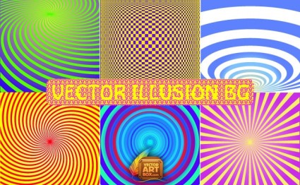 vektor latar belakang ilusi