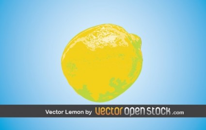Vektor-Zitrone