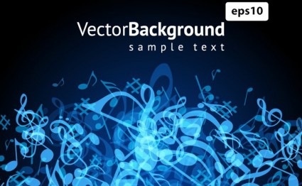 Vector Music Background
