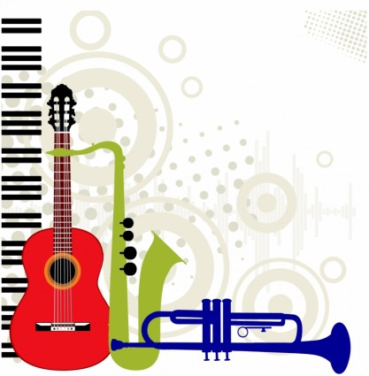 instrumenty muzyczne wektor