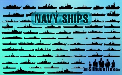 Vector de buques de la Marina