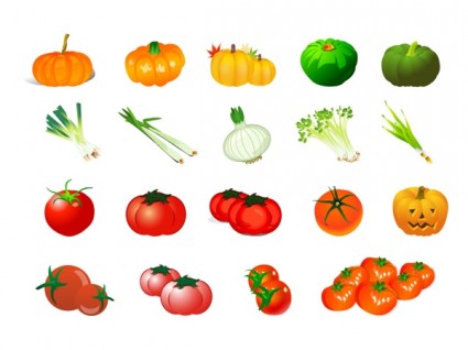 野菜のベクトル