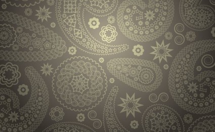 Vector Paisley Background