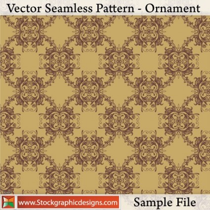 Vector Seamless Pattern Ornament