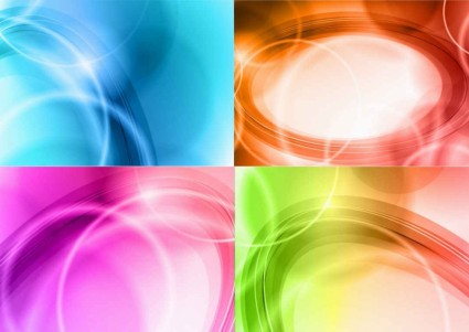 Vector Set Of Abstract Background