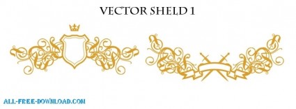 escudos de Vector