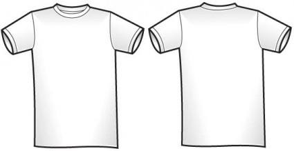 Vector T Shirt Template