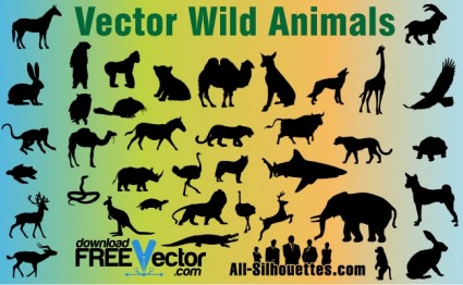 Vektor-Wildtiere