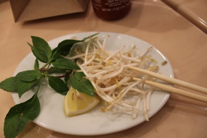 蔬菜和筷子