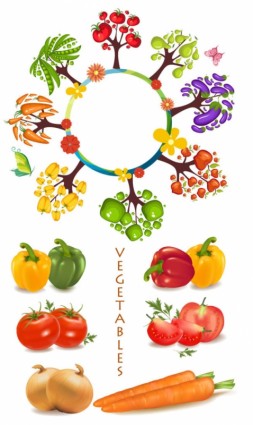 vecteur de légumes