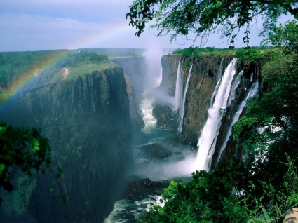 Victoria Falls Wallpaper Waterfalls Nature
