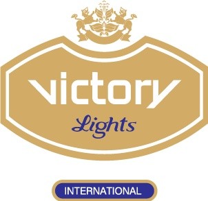 logotipo de luzes de vitória