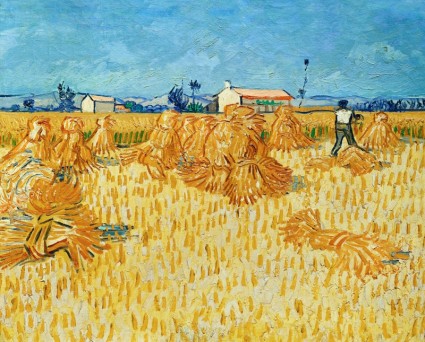 Vincent Van Gogh Harvest Straw
