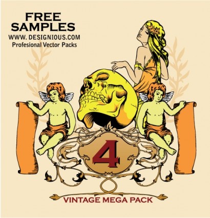 Vintage méga pack d'échantillons gratuits