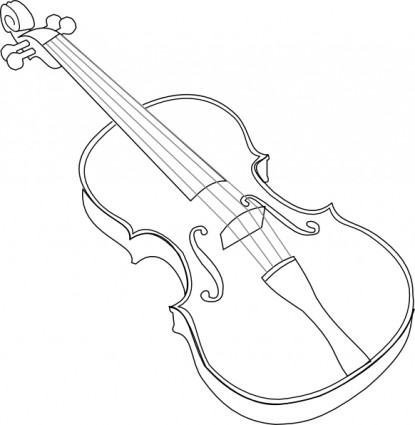 clipart de violon
