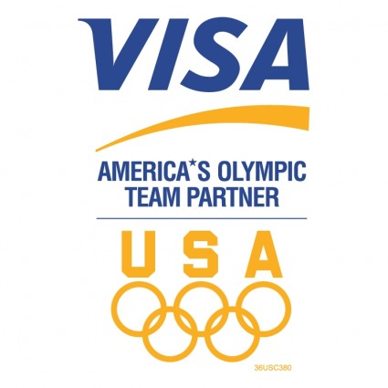 socio del equipo olímpico de Américas Visa