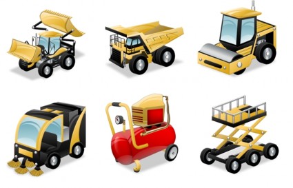 pack d'icônes de Vista construction Emoticones