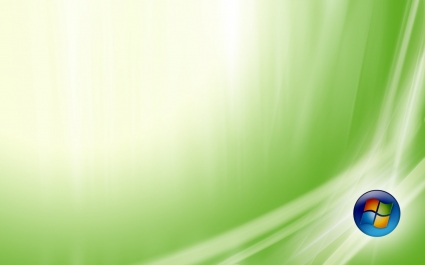 Vista dunkelgrünes Hintergrundbild Windows Vista-Computer
