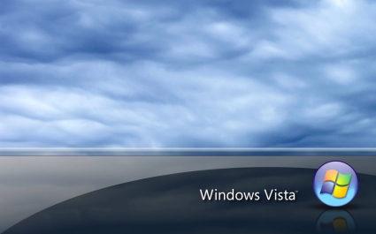 วิสต้าฟ้ารูปพื้นหลังเดสก์ท็อป windows vista คอมพิวเตอร์