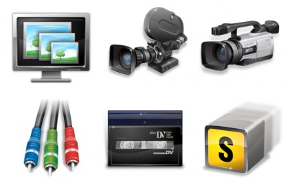 Vista Videoproduktion Symbole Icons pack