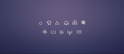 iconos de la lavadora