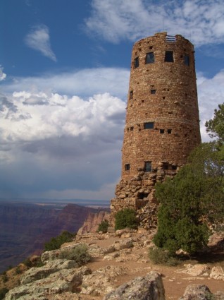 vista deserto Torre di guardia