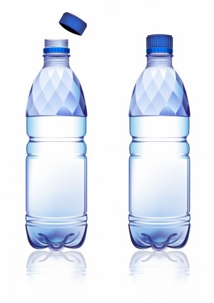 水のボトル