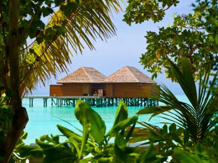 Water Bungalows Wallpaper Other Nature