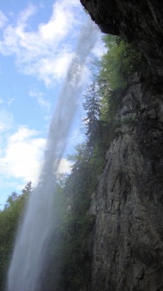 eau de la cascade naturelle beauté