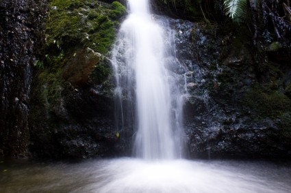 Wasserfall Wasser seidig