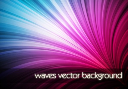 sóng vector nền