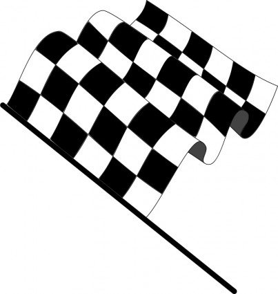 bandiera a scacchi ondulata