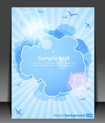 Weather Effects Card Vector