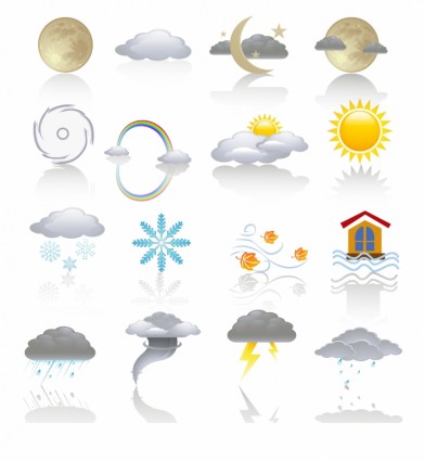 Wetter-Symbole-Farbe