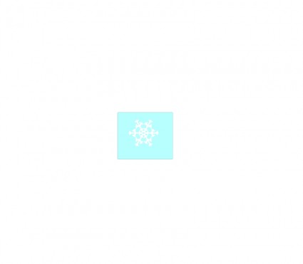 Météo symbole neige flake6