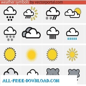 Wetter-Symbole