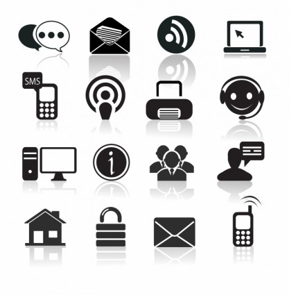 ícones da Web e comunicação